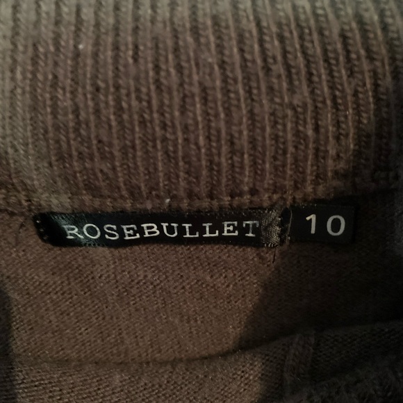 Rosebullet sweater tie up high neck jumper - Picture 3 of 8